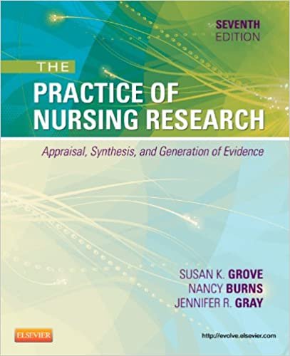 Test Bank For Practice of Nursing Research Appraisal Synthesis 7th Edition By Grove Burns
