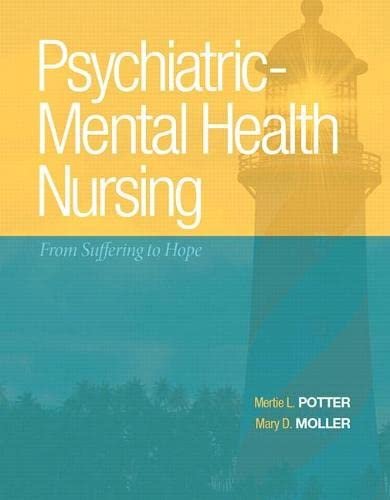 Test Bank For Psychiatric Mental Health Nursing From Suffering to Hope 1st Edition