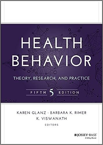 Health Behavior And Health Education Theory Research And Practice